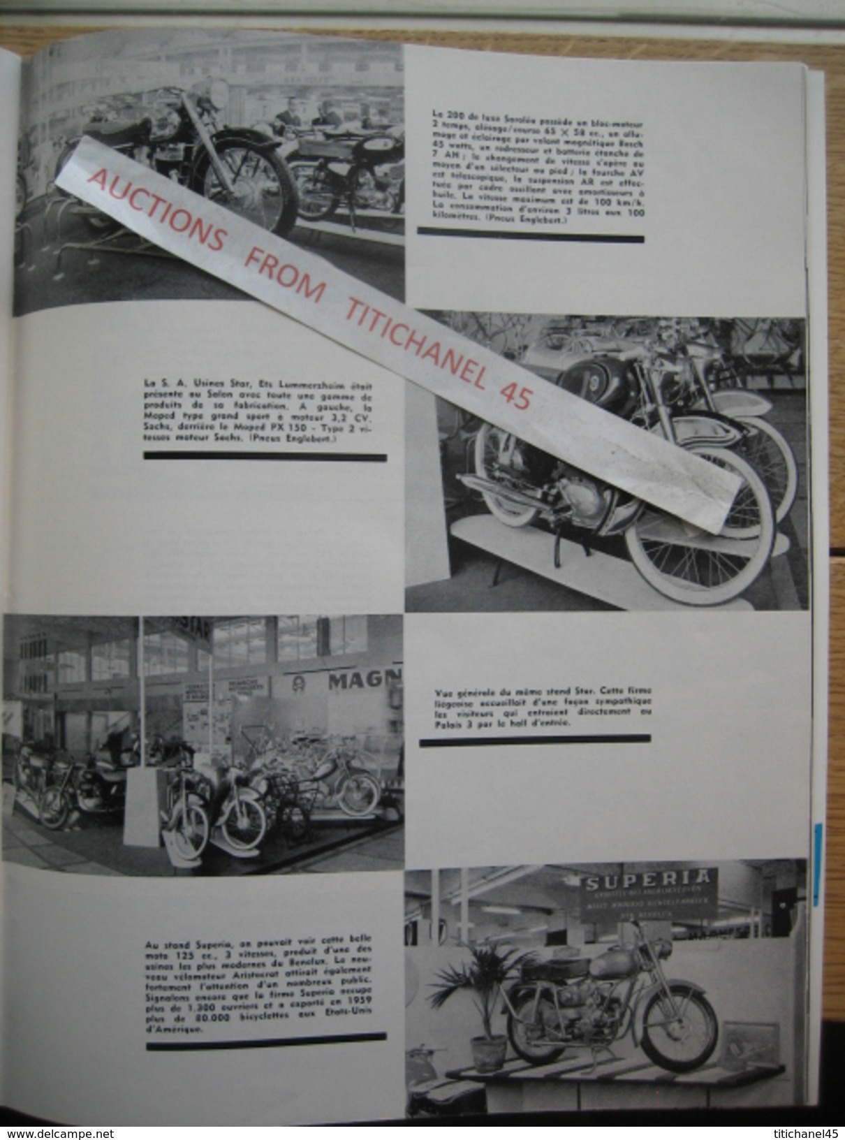 ENGLEBERT MAGAZINE N° 261 - 1960 - NUMERO SPECIAL DU SALON DE BRUXELLES - AUTOS - MOTOS - CAMIONS - TRACTEURS