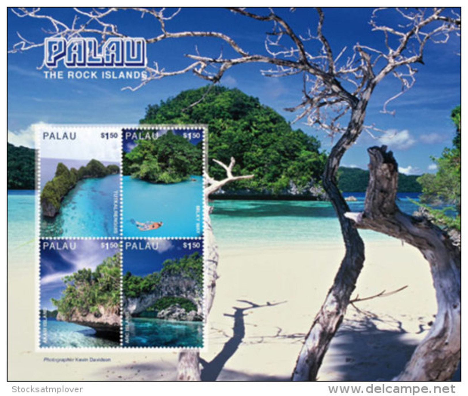 Palau-2016-fauna Flora Tourism, Sceneries-rock Island Occeans Sheetlet - Geographie