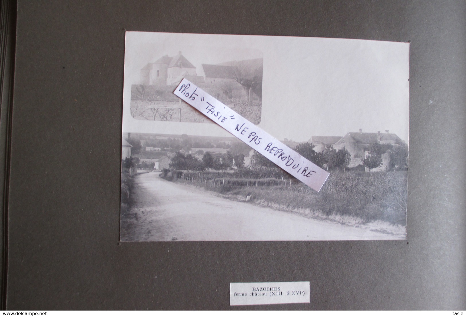 MARNE / AISNE exceptionnel album de 47 photos  FISMES et sa région ( BLANZY, COURVILLE, BAZOCHES...........) vers 1900