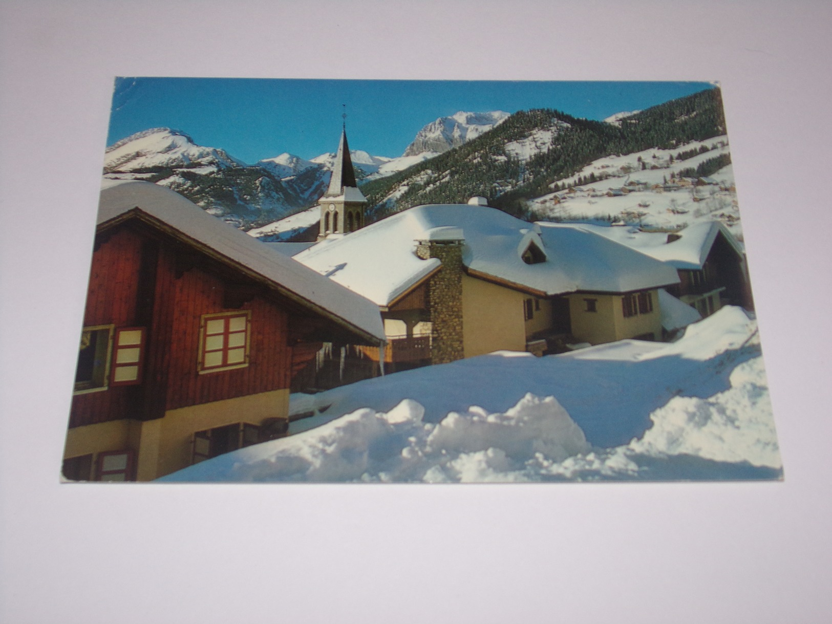 Chatel.Station Porte Du Soleil.Image De Neige. - Châtel