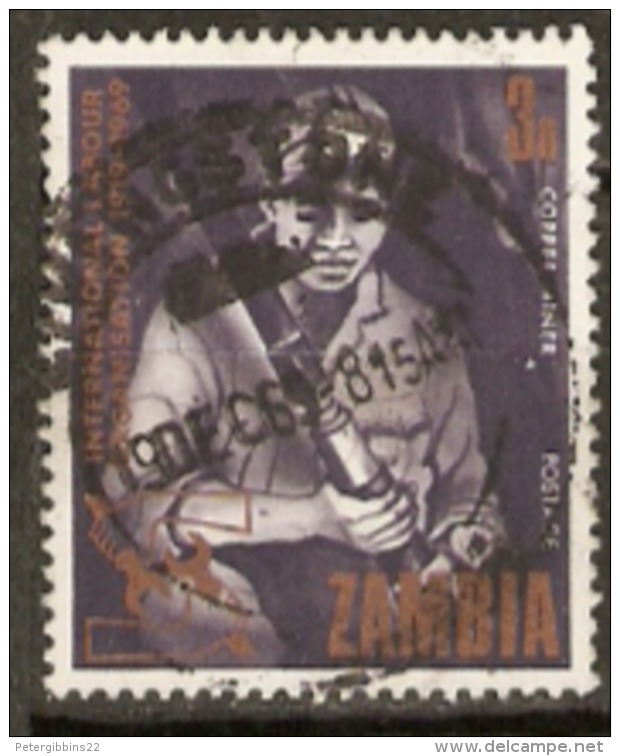 Zambia 1969 SG 145 I.L.O  Fine Used - Zambia (1965-...)