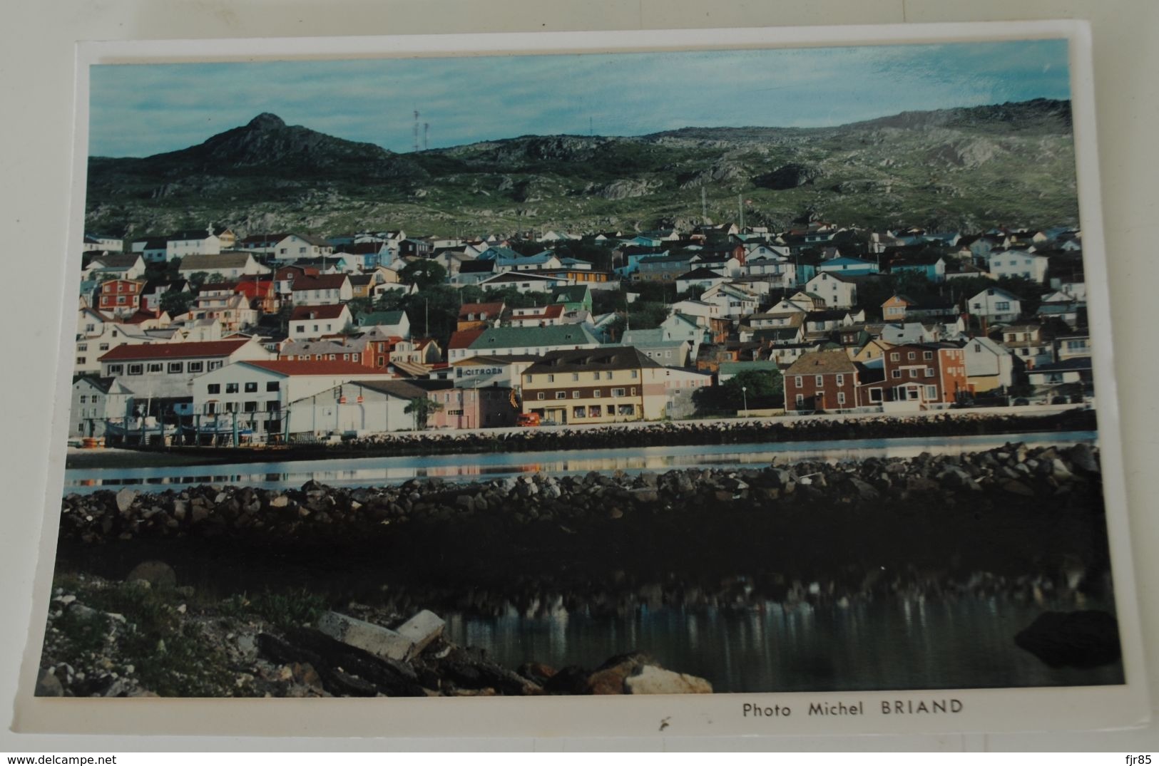 SAINT PIERRE ET MIQUELON  PHOTO CARTE DE VOEUX PHOTO MICHEL BRIAND - Saint-Pierre-et-Miquelon