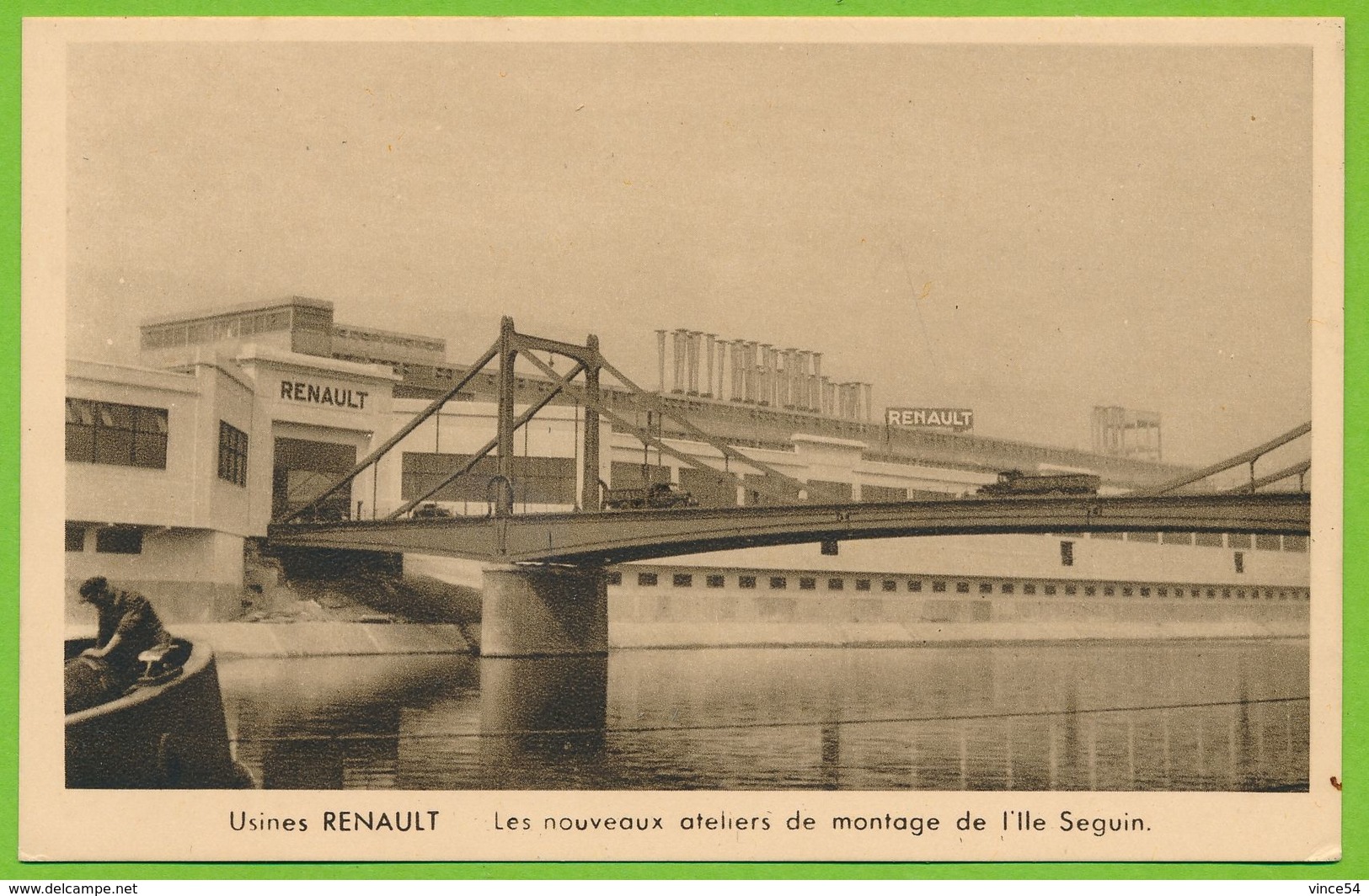 Usines RENAULT - Les Nouveaux Ateliers De Montage De L'Ile Seguin - Boulogne Billancourt