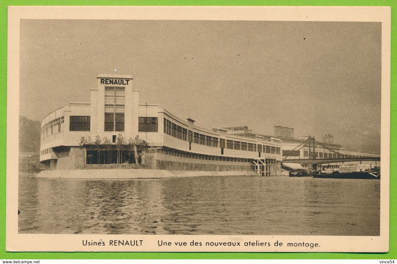 Usines RENAULT - Une Vue Des Nouveaux Ateliers De Montage - Boulogne Billancourt