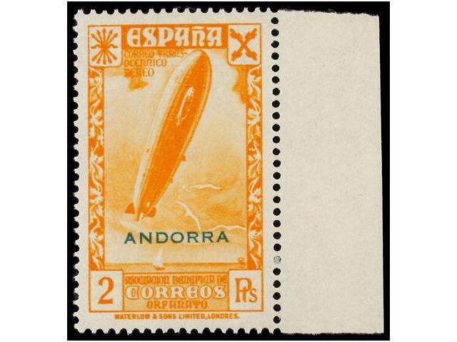 1197 ** ANDORRA. Ed.B 1/6. SERIE COMPLETA. LUJO. Cert. COMEX. Cat. 485€. - Autres & Non Classés