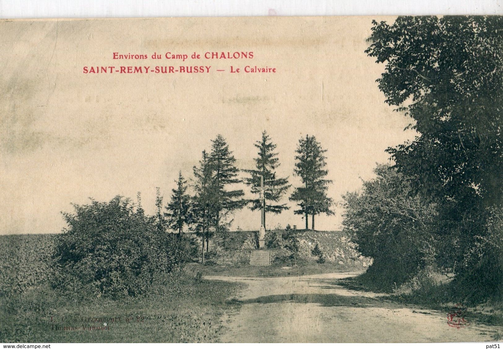 51 - Saint Rémy Sur Bussy : Le Calvaire - Autres & Non Classés