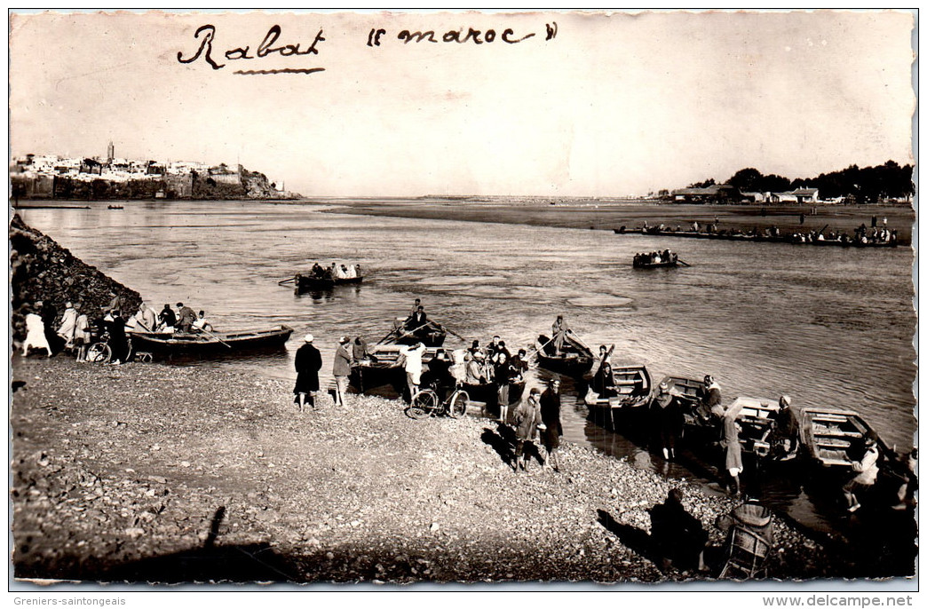 MAROC - RABAT - Le Bou Regreg Et La Pointe Des Oudayas - Rabat