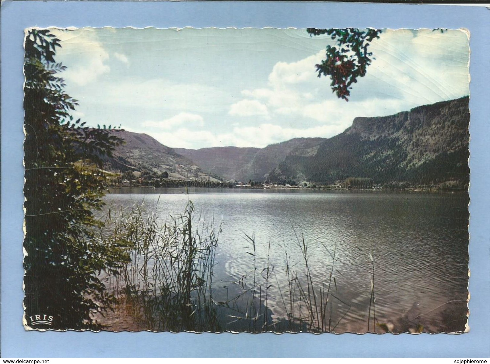 Nantua (01) Le Lac Au Fond Nantua 2 Scans 28-10-1960 - Nantua