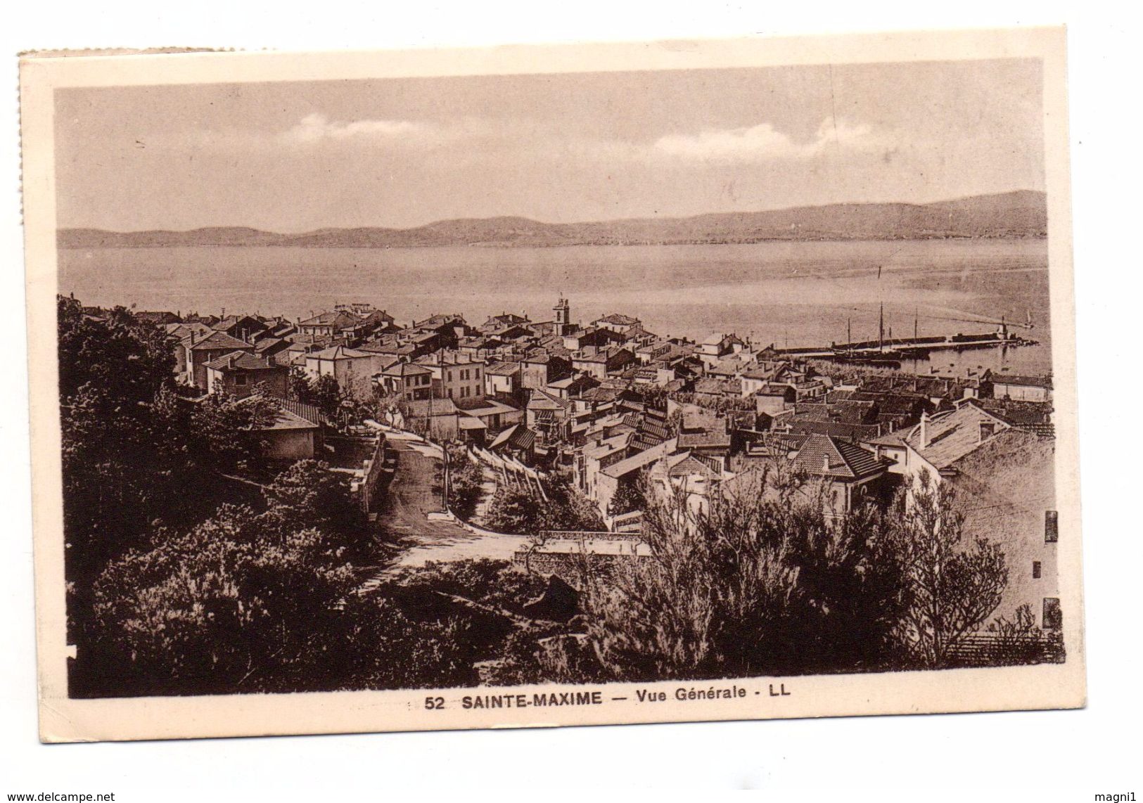 84 - Cpa - SAINT MAXIME - Vue Générale - Autres & Non Classés