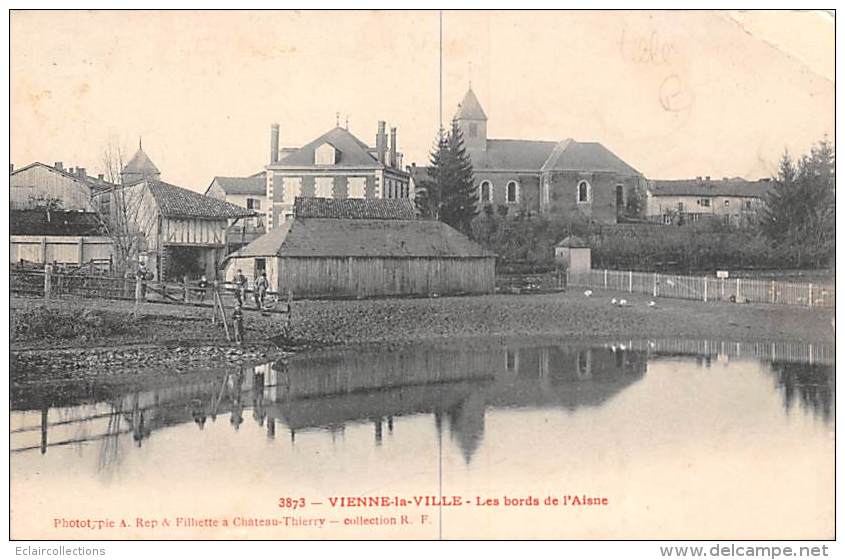 Vienne La Ville      51         Les Bords De L'Aisne       (voir Scan) - Other & Unclassified