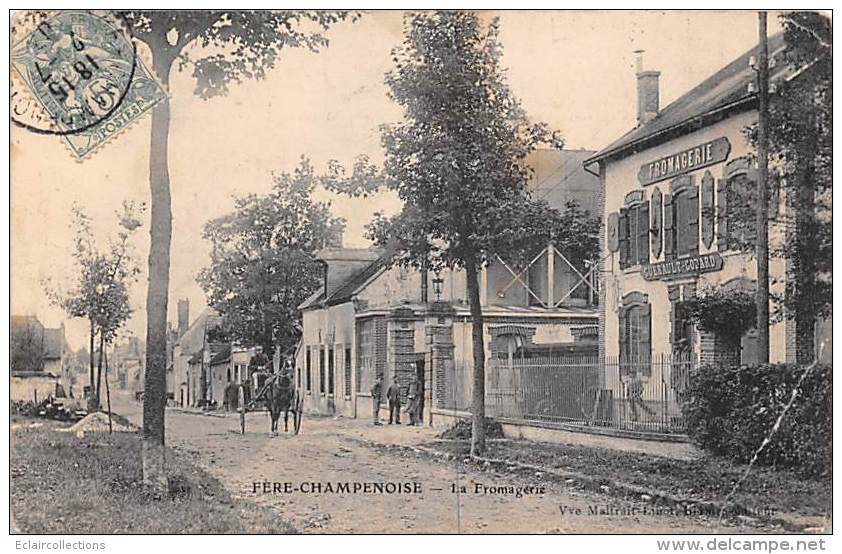 Fère Champenoise       51         La Fromagerie        (Pli  Voir Scan) - Fère-Champenoise