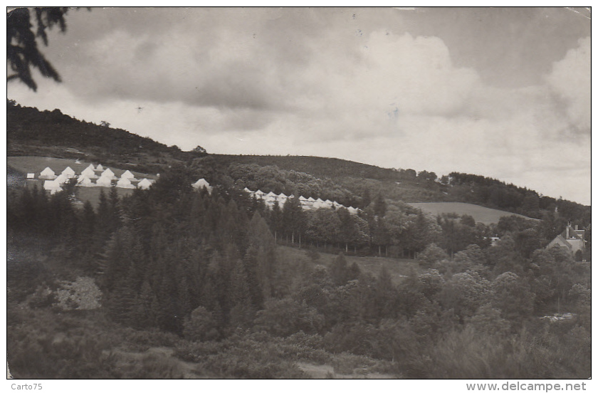 Corrèze 19 - Carte-Photo  - Camp Camping - Camp Militaire ? - Ville à Situer - Autres & Non Classés