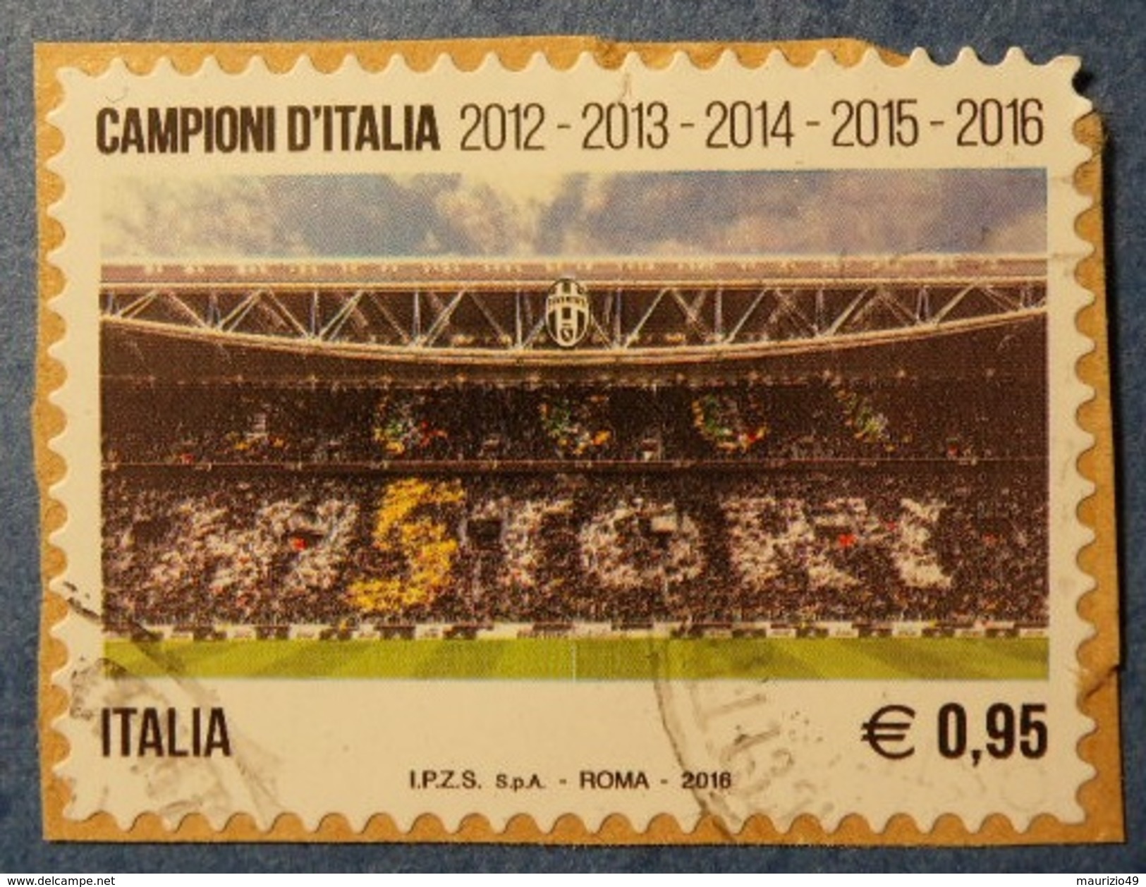 2016 Nr 3696 Juventus Campione D'Italia - Juventus Stadium 0,95 € - VEDI FOTO - 2011-20: Usati