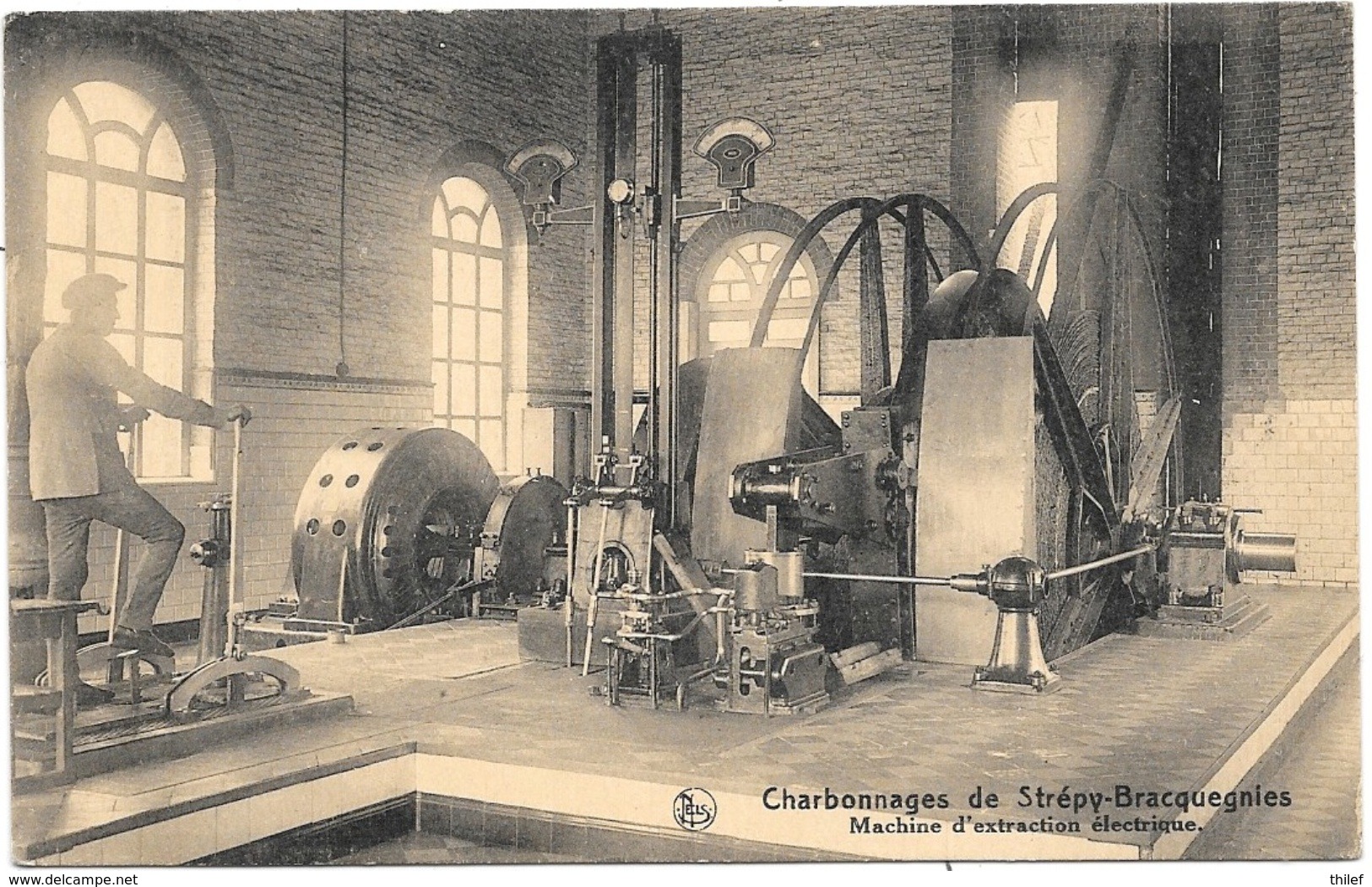 Strépy-Bracquegnies NA1: Charbonnages. Machine D'extraction électrique - La Louvière