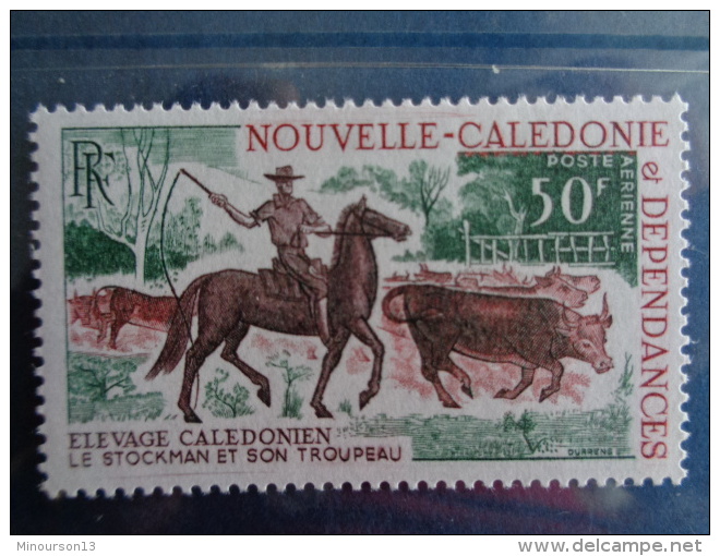 NOUVELLE CALEDONIE P.A. 1969 Y&amp;T N° 104 ** - ELEVAGE BOVIN - Unused Stamps