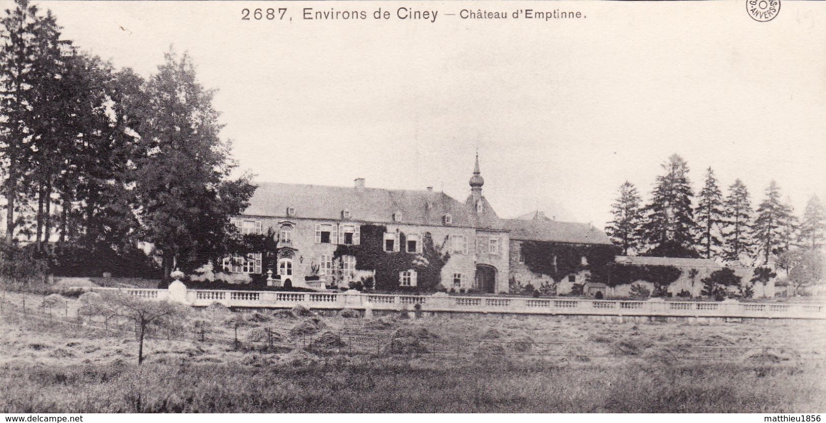 CPA Environs De CINEY - Château D'Emptinne (A181, Ww1, Wk 1) - Ciney