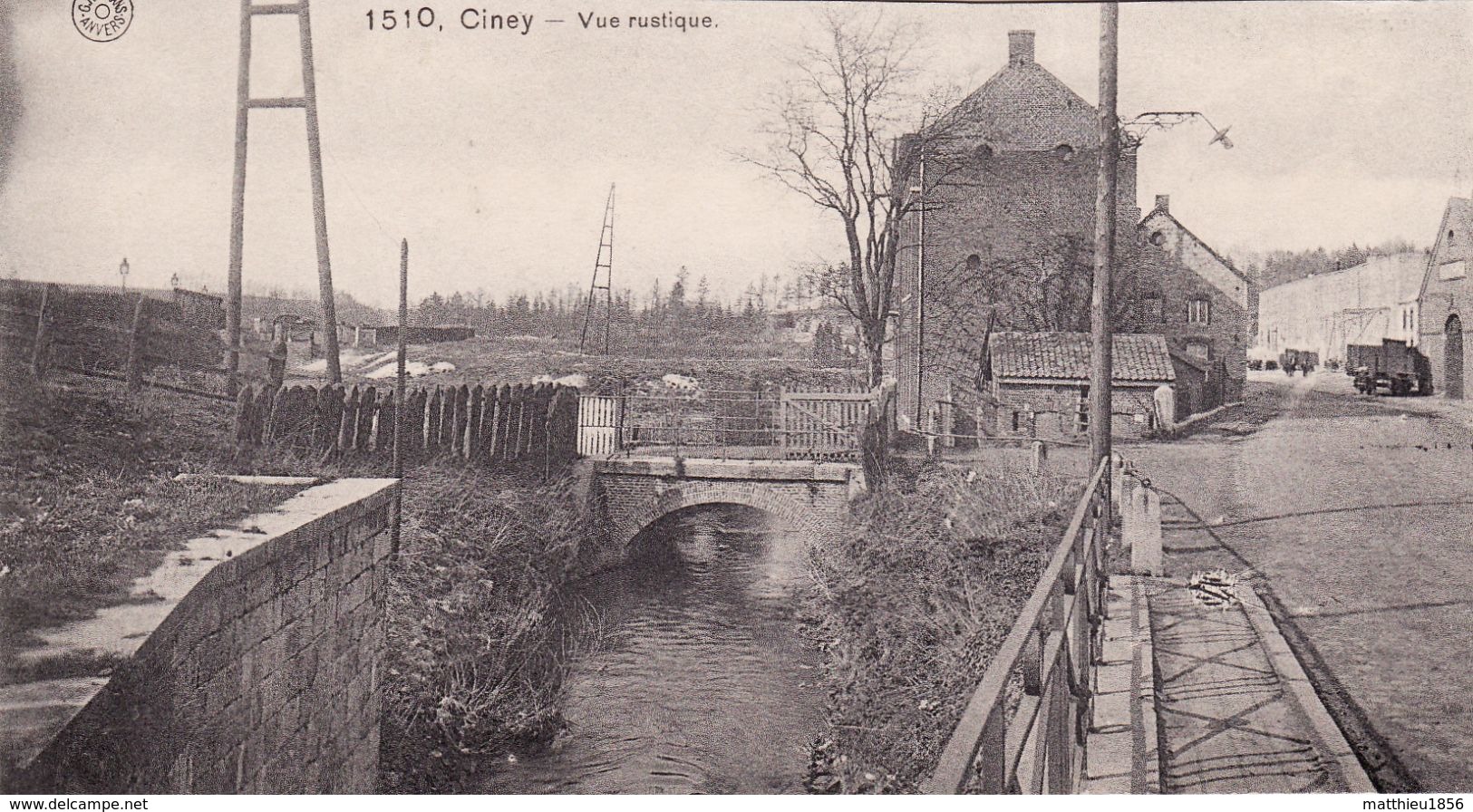 CPA CINEY - Vue Rustique (A181) - Ciney