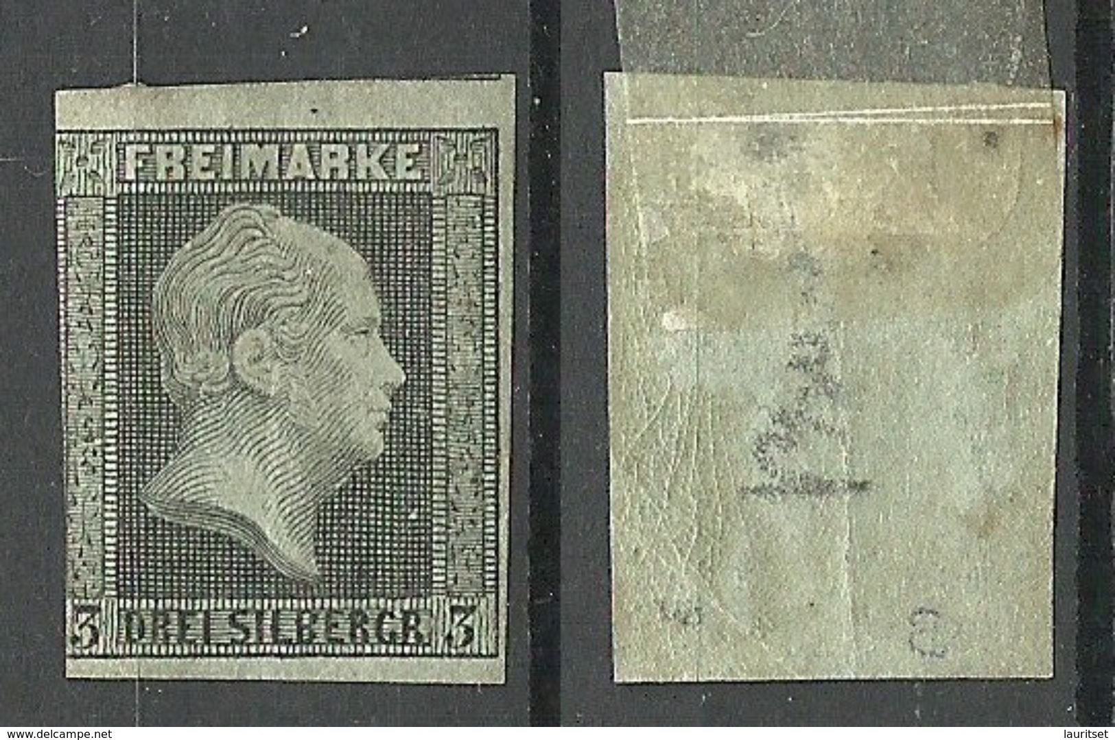 Germany Preussen 1873 Michel 4 ND II ? * Signed - Mint