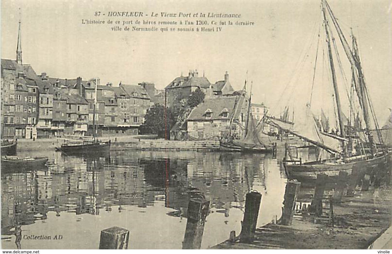 A-17.3255 :  HONFLEUR. VIEUX PORT - Honfleur