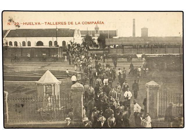 2895 TARJETAS POSTALES. <B>HUELVA.</B> Talleres De La Compañía. - Otros & Sin Clasificación