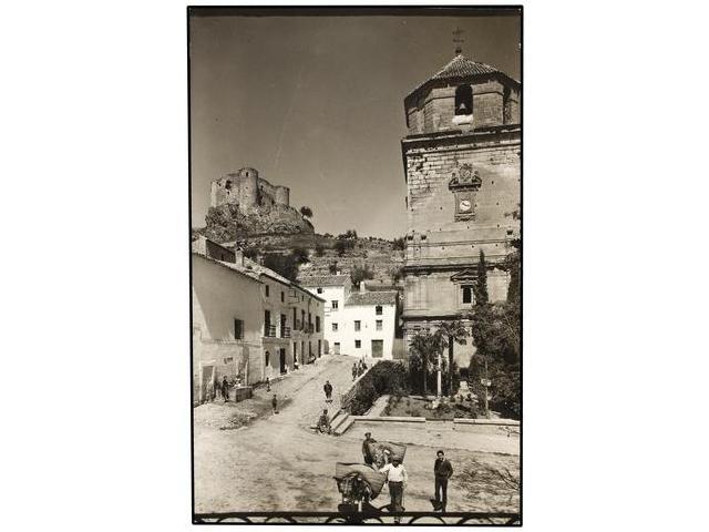 2907 TARJETAS POSTALES. <B>JAEN. HUELMA. </B>Torre Iglesia Parroquial. (FOTO). - Otros & Sin Clasificación