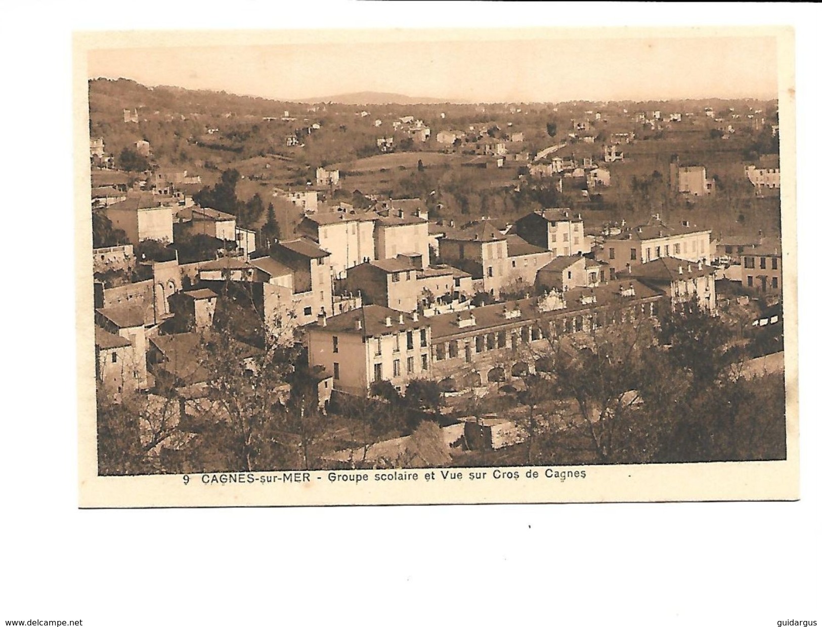 06-CAGNES-sur-MER-Une Vue Du Groupe Scolaire - Cagnes-sur-Mer