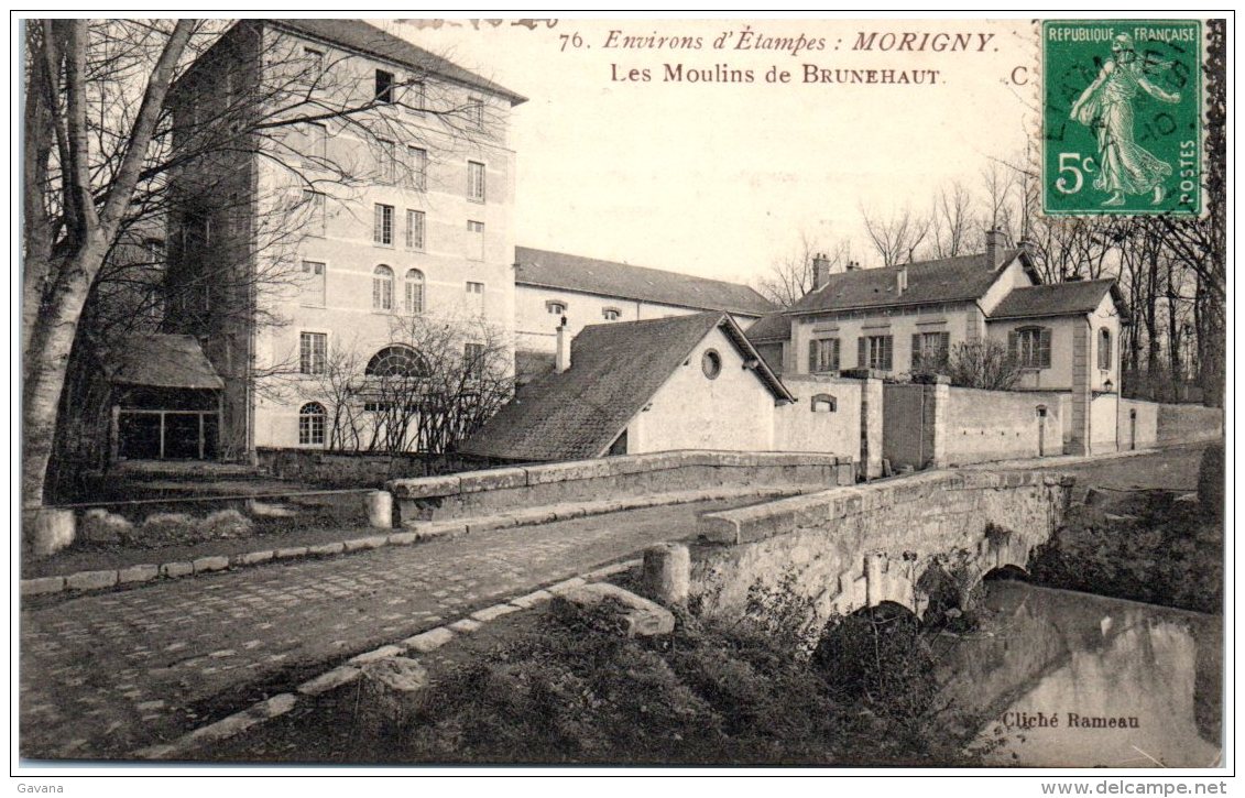 91 Environs D'Etampes - MORIGNY - Les Moulins De Brunehaut - Autres & Non Classés