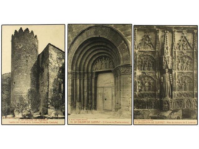 3253 TARJETAS POSTALES. <B>TARRAGONA. SANTA COLOMA DE QUERALT. </B>5 Postales. - Sonstige & Ohne Zuordnung