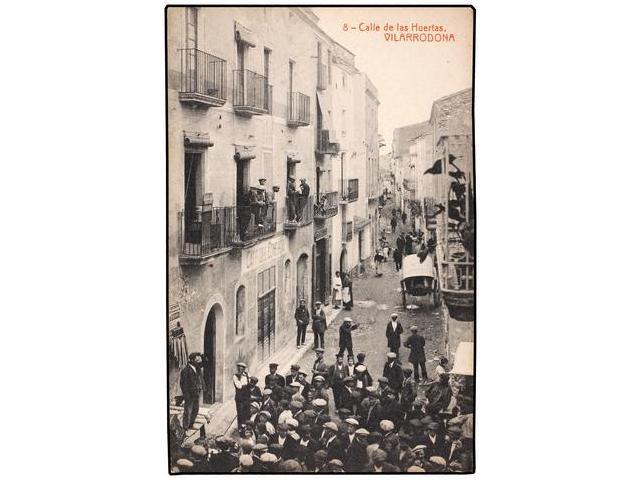 3294 ESPAÑA. TARRAGONA. VILARRODONA. Calle De Las Huertas. - Sonstige & Ohne Zuordnung