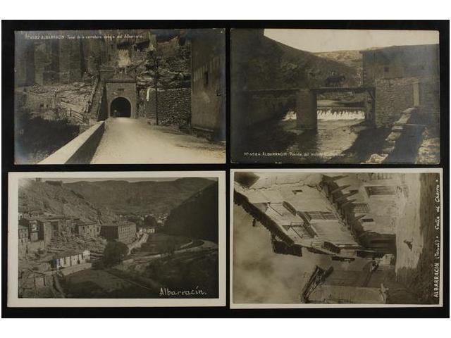 3302 ESPAÑA. TERUEL. ALBARRACIN. 4 Postales. - Sonstige & Ohne Zuordnung