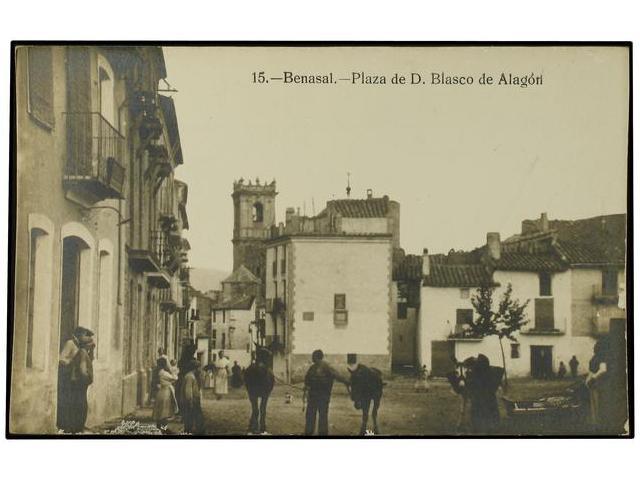 3315 ESPAÑA. VALENCIA. BENASAL. Plaza Del Dr. Blasco De Alagón (FOTO.) (B/C). - Sonstige & Ohne Zuordnung