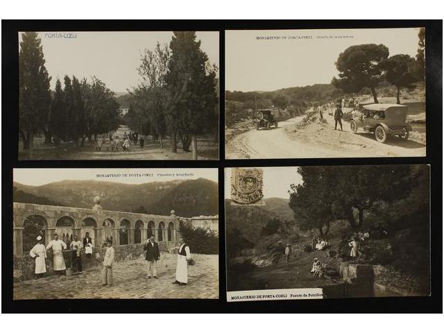 3329A ESPAÑA. VALENCIA. VALENCIA. <B>MONASTERIO DE PORTA-COELI.</B> 4 Postales. (FOTOS). - Sonstige & Ohne Zuordnung