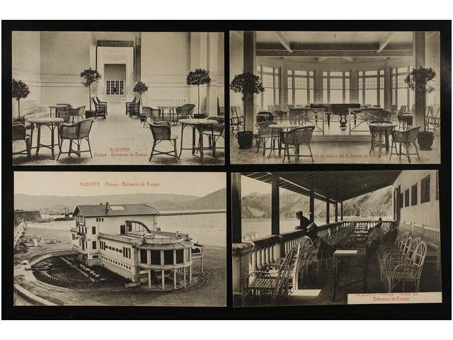 3360A ESPAÑA. BILBAO. ALGORTA. <B>BALNEARIO DE EREAGA. </B>4 Postales. - Otros & Sin Clasificación