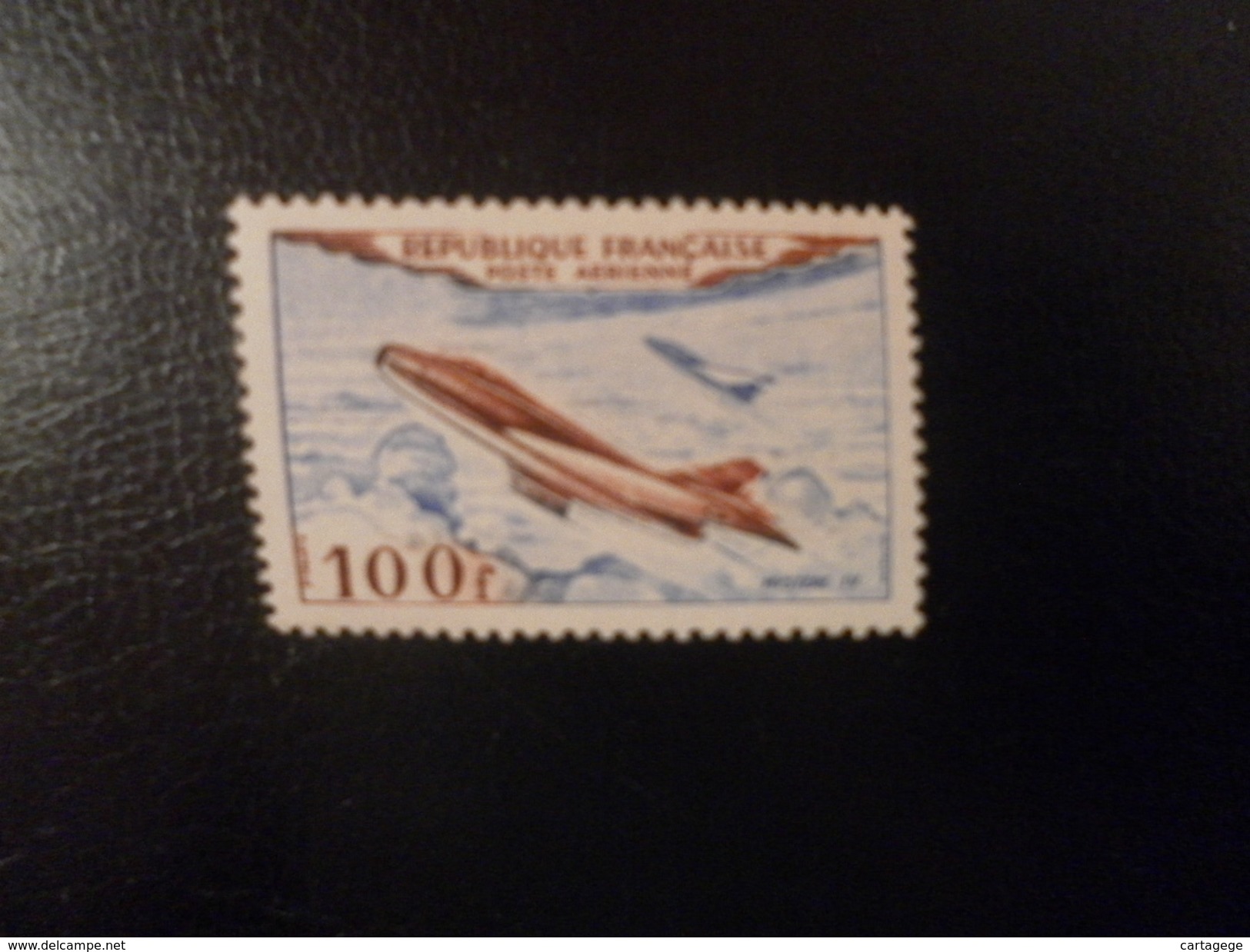 FRANCE YT PA30 DASSAULT MYSTERE IV** - 1927-1959 Mint/hinged