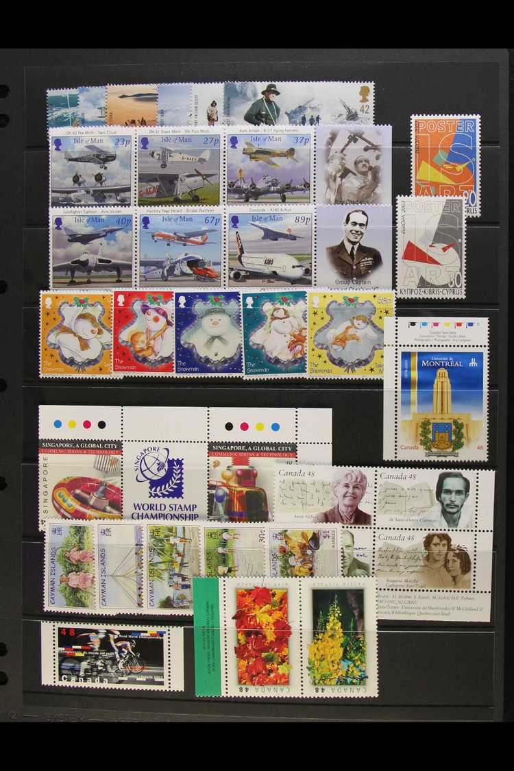 2003 NEW ISSUES  NEVER HINGED MINT ACCUMULATION Of GB & COMMONWEALTH Sets, All Issued In The Year 2003, All Different, I - Sonstige & Ohne Zuordnung