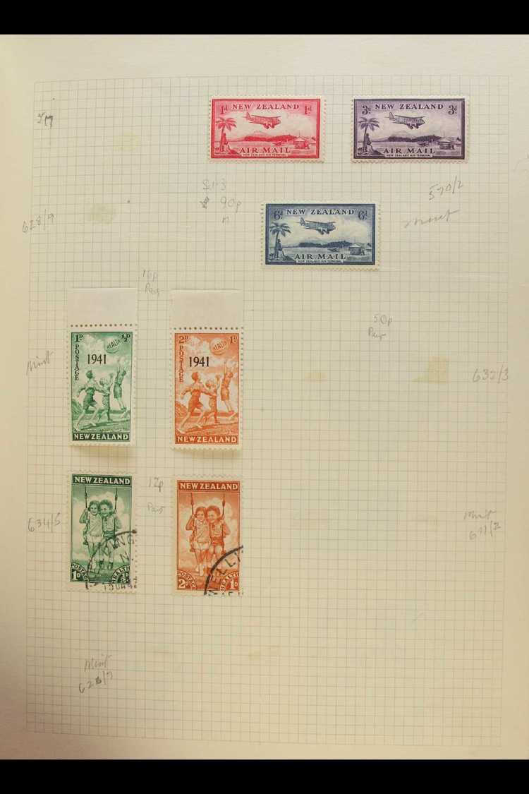 OLD TIME COMMONWEALTH COLLECTION  A Chiefly All Different, Mint & Used Collection Presented In A Spring Back Album. Incl - Autres & Non Classés