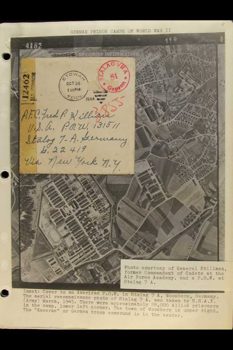 GERMAN PRISONER OF WAR CAMPS OF WORLD WAR II - INCOMING MAIL  An Assembly Of POW Cards And Covers Addressed To Prisoners - Sin Clasificación