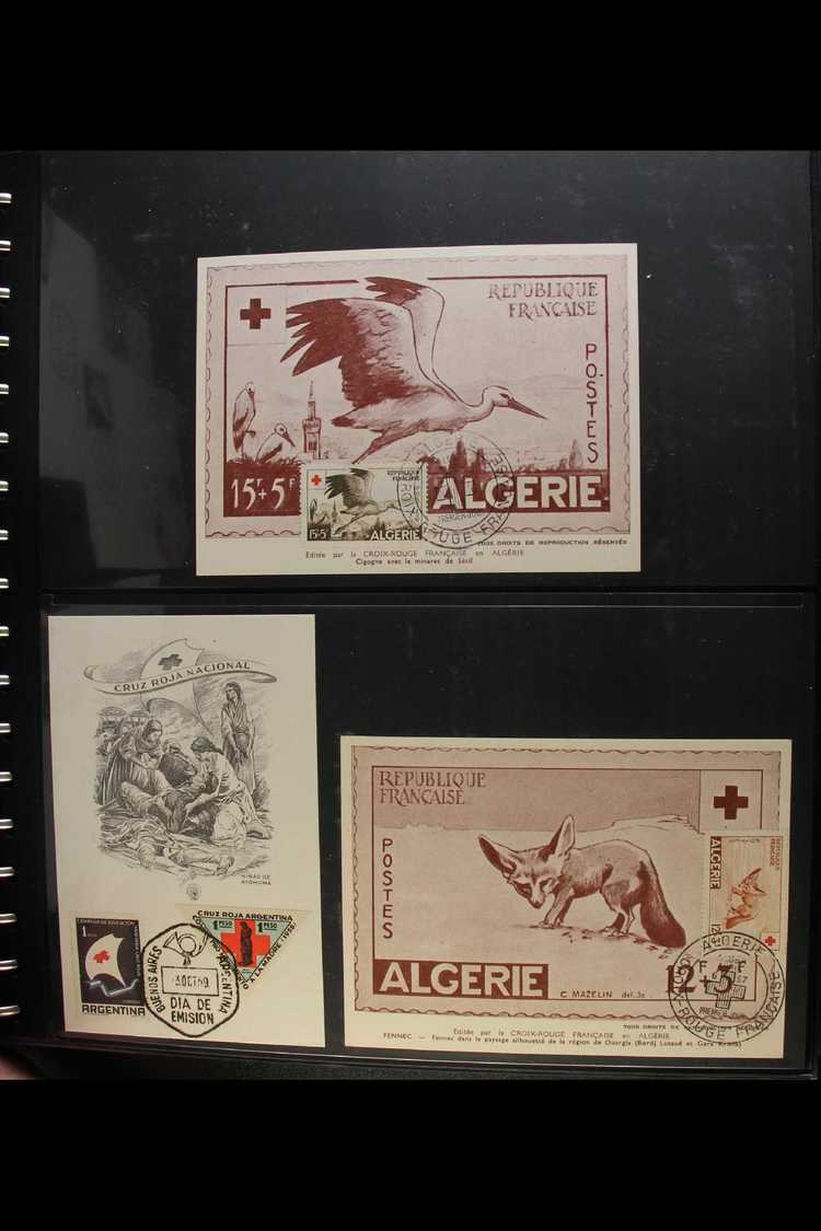 RED CROSS  FIRST DAY COVERS / MAXI-CARDS ALL WORLD 1946-99 COLLECTION Housed In An Album, Includes A Number Of 1963 Cent - Non Classés