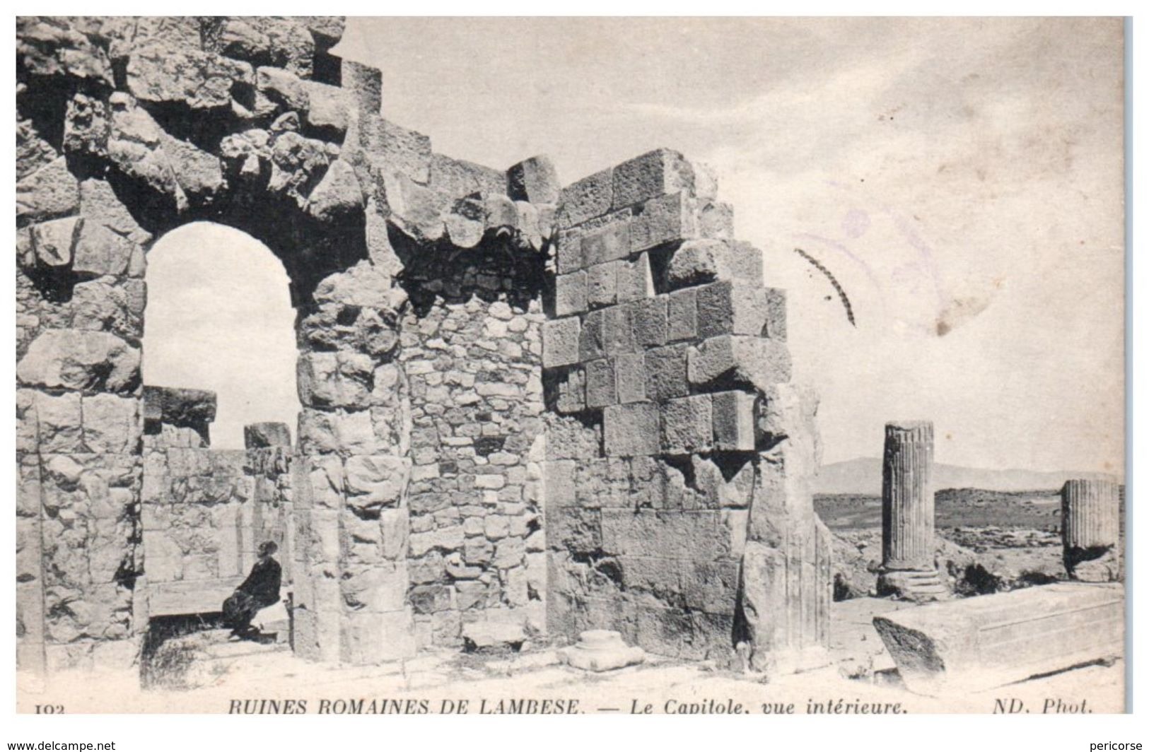 Tunisie   Lambese   Ruines Romaines - Tunisie