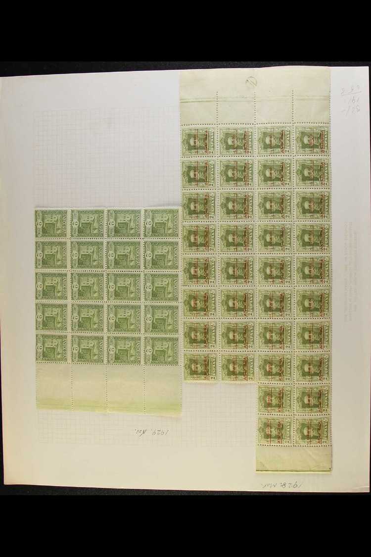 SPANISH  1928 - 1948 Comprehensive Chiefly Mint Collection On Pages Including 1928 Overprint Set Nit And The Same Affixe - Autres & Non Classés