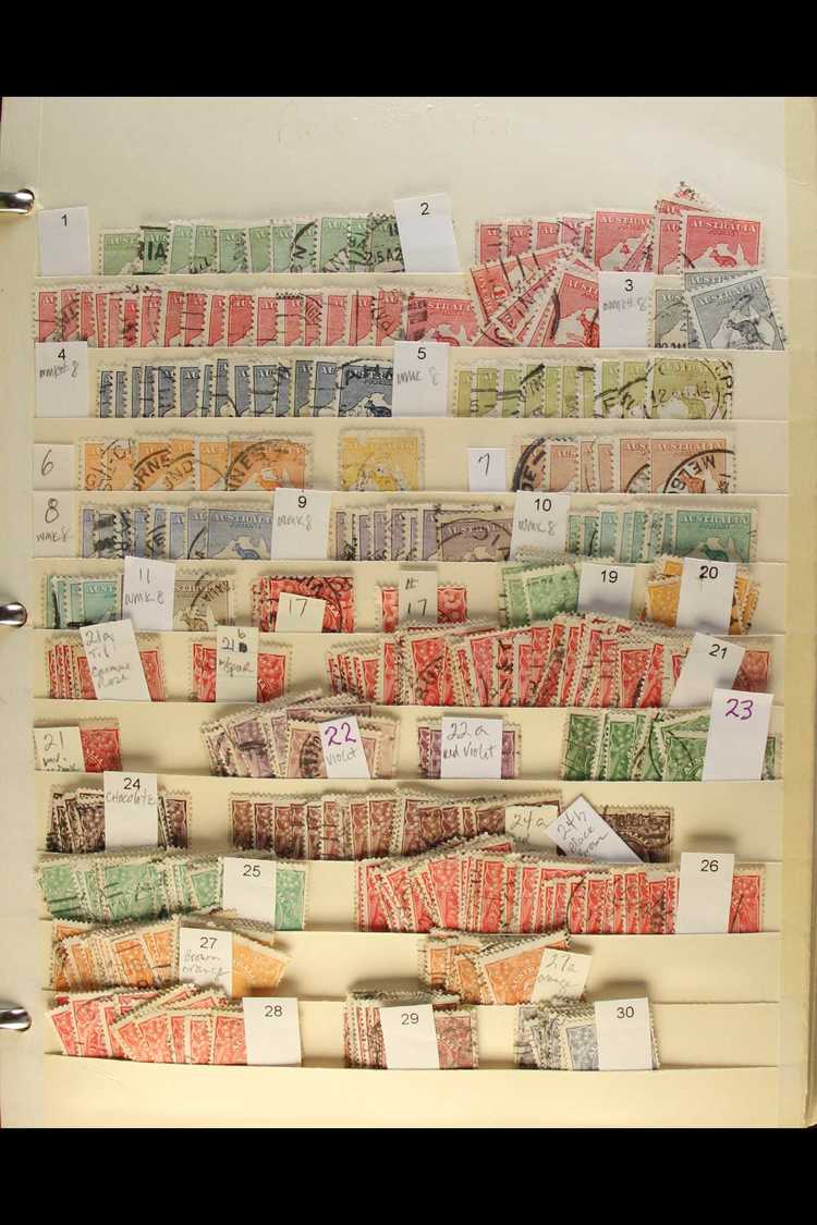 1913-2007 ACCUMULATION CAT £7500+  An Extensive Mint, Nhm & Used Ex Dealers Accumulation In A Pair Of Large Old Stock Bo - Autres & Non Classés