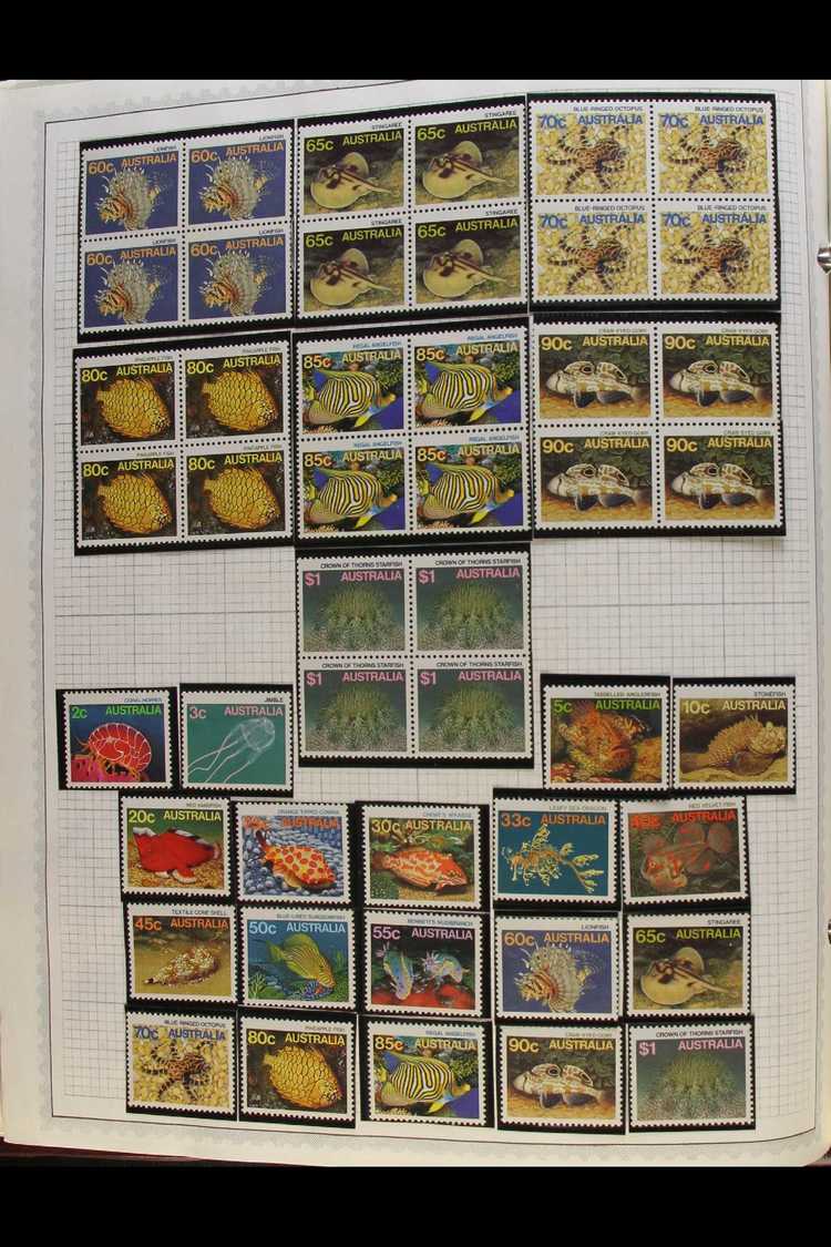 1980-89 BEHEMOTH NHM COLLECTION  A Remarkable NEVER HINGED MINT Collection Presented In A Giant Album. Highly Complete F - Autres & Non Classés