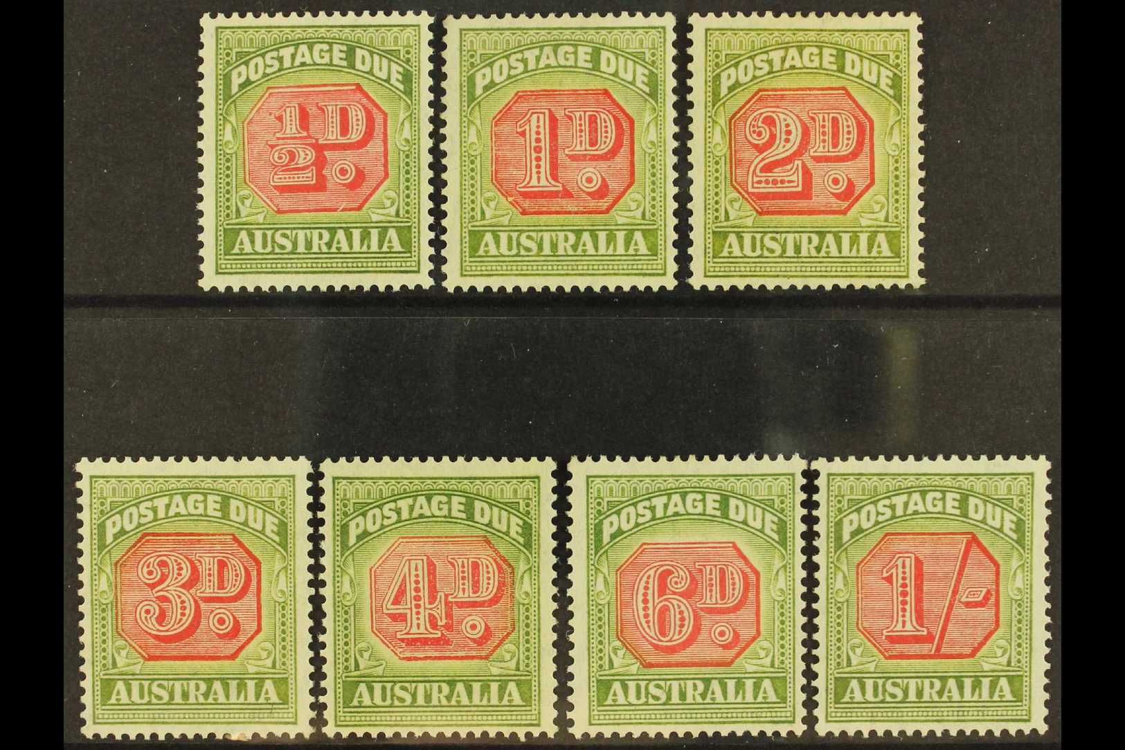 POSTAGE DUE  1938 Complete Set, SG D112/18, A Well Centered, Very Fine Mint Set (7 Stamps) For More Images, Please Visit - Otros & Sin Clasificación