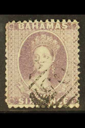 1862  6d Lilac No Wmk, Perf 13, SG 19a, Superb Used, Lovely Colour & Lightly Cancelled. Rare In This Condition. For More - Otros & Sin Clasificación