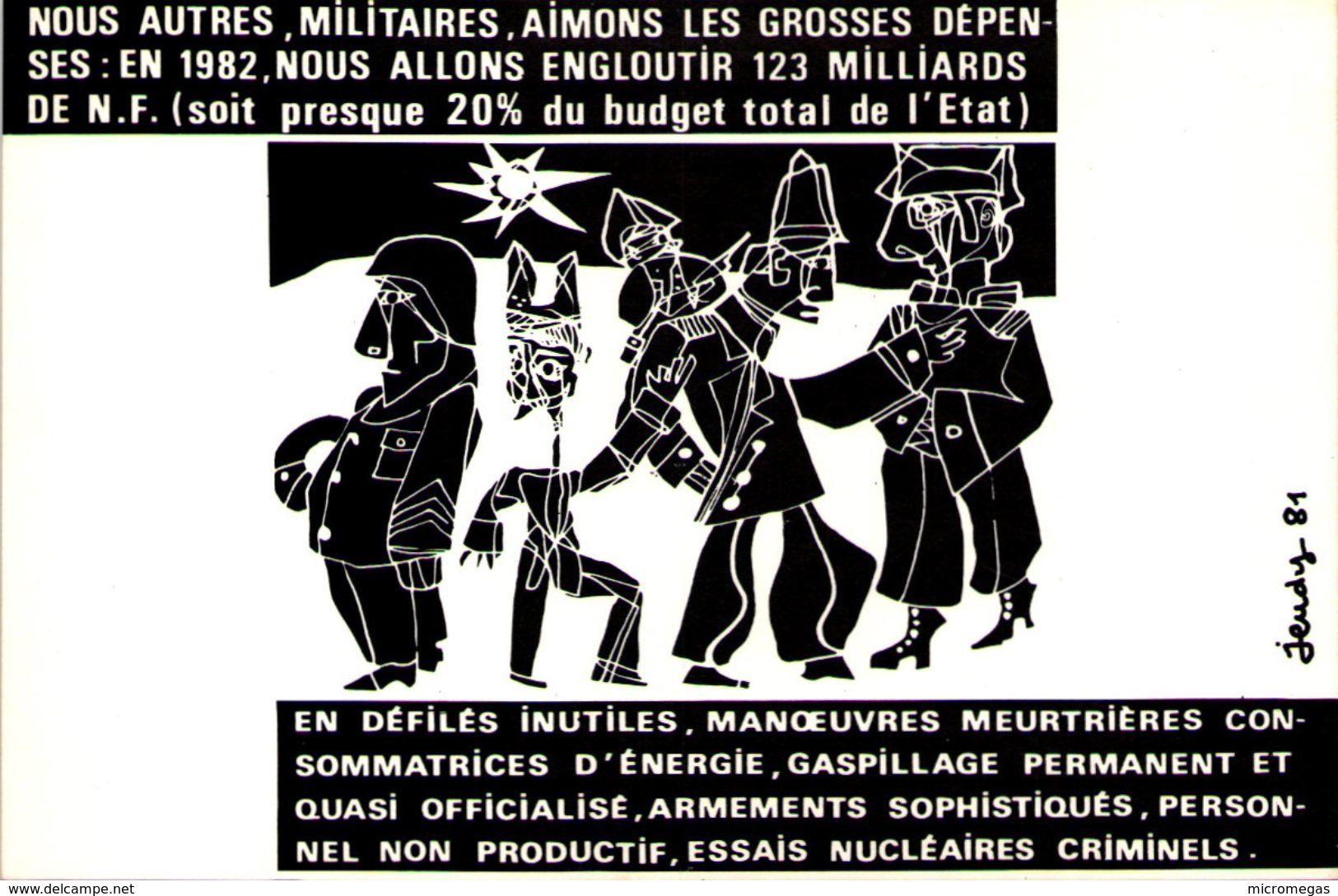 Illustrateur JEUDY - Nous Autres, Militaires... - Jeudy