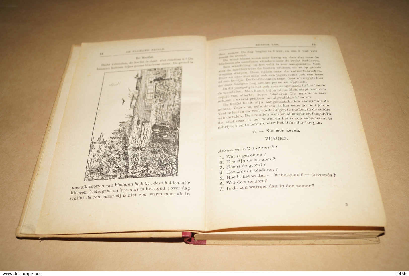 RARE,Le Flamand Facile,1933,Ph. Tordeurs,superbe état.266 Pages,18,5 Cm./12,5 Cm. - 1801-1900
