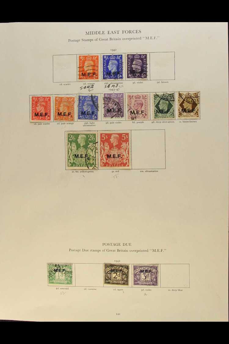 1942-51 ALL DIFFERENT USED COLLECTION  With Issues Of Eritrea Incl 1950 To 3s On 5s, 1948 30c On 3d Postage Due, 1950 20 - Afrique Orientale Italienne