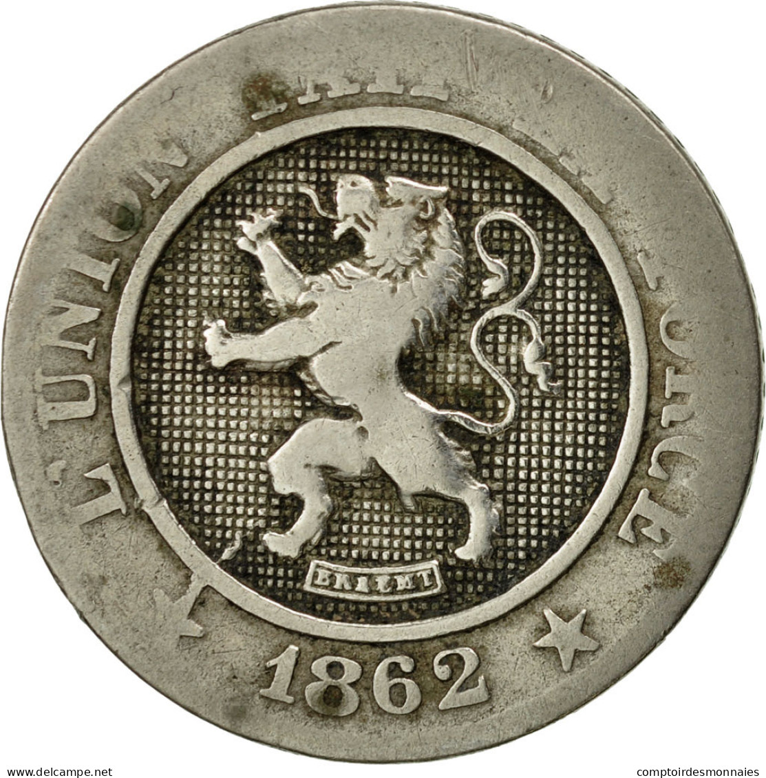 Monnaie, Belgique, Leopold I, 10 Centimes, 1862, TB, Copper-nickel, KM:22 - 10 Cent