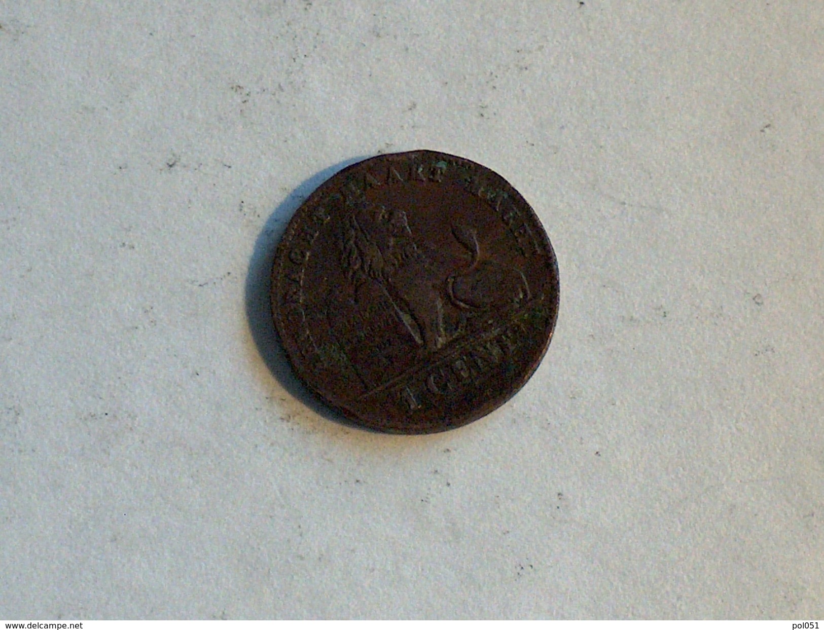 Belgique 1 Cent 1887 Centime - 1 Centime