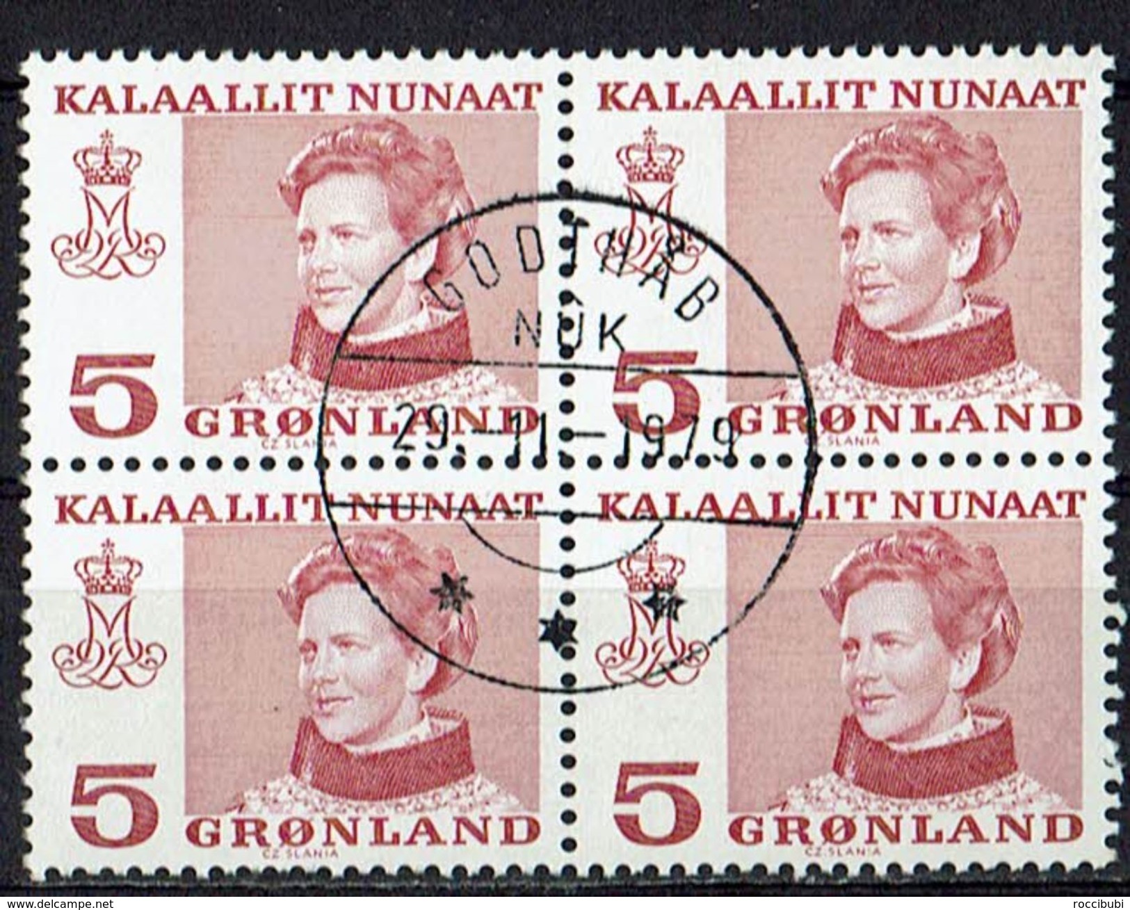 Grönland 1978 // Michel 106 O Viererblock (9109) - Usati